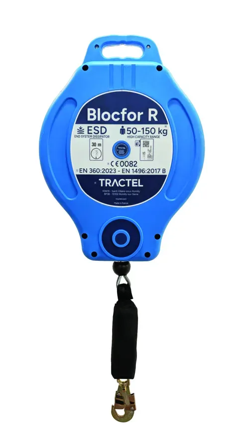 Blocfor 30R EVO ESD 150kg - Fall arrester - 30 m
