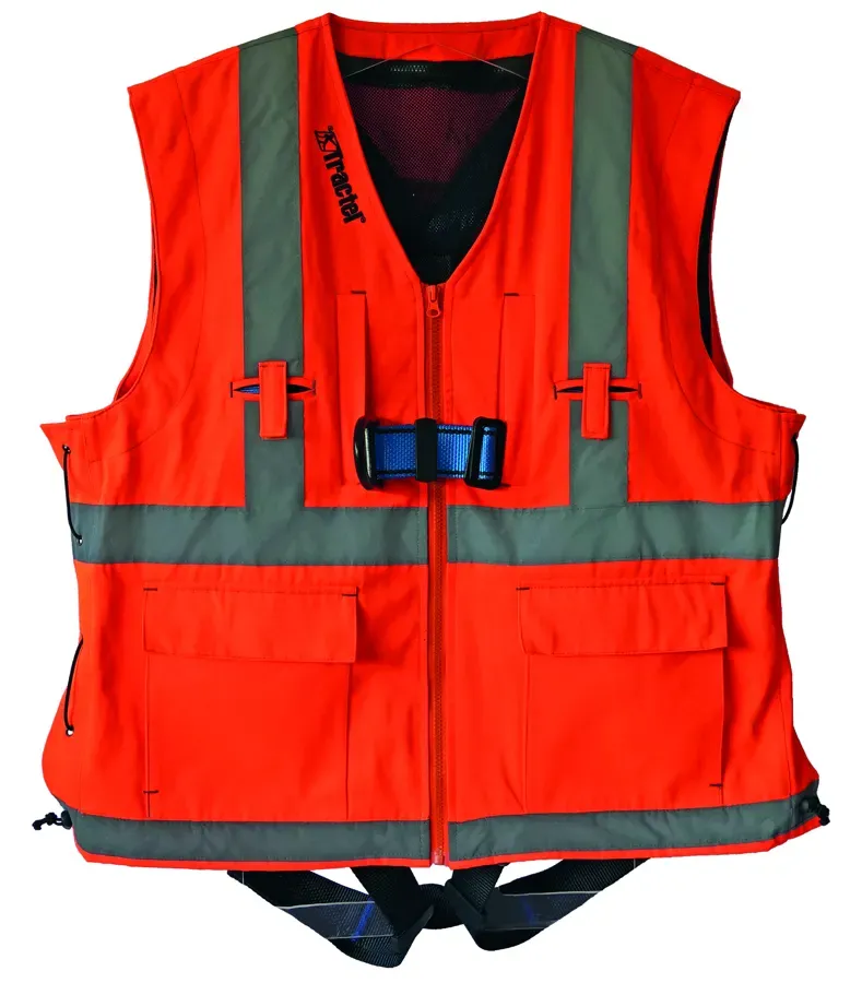 Harness HT22 with orange jacket
