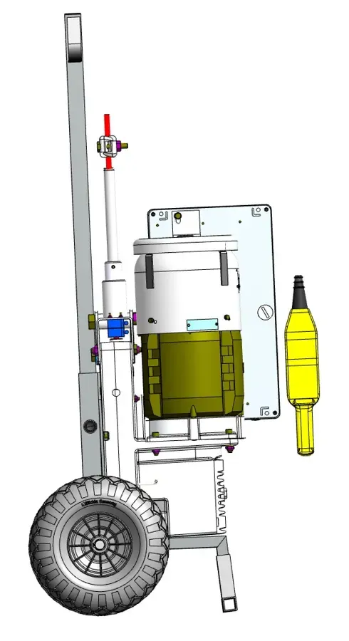 transport trolley for Tirak