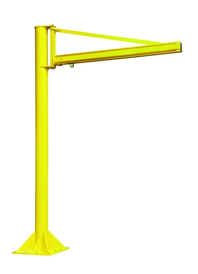 Column mounted jib cranes - hollow profile construction