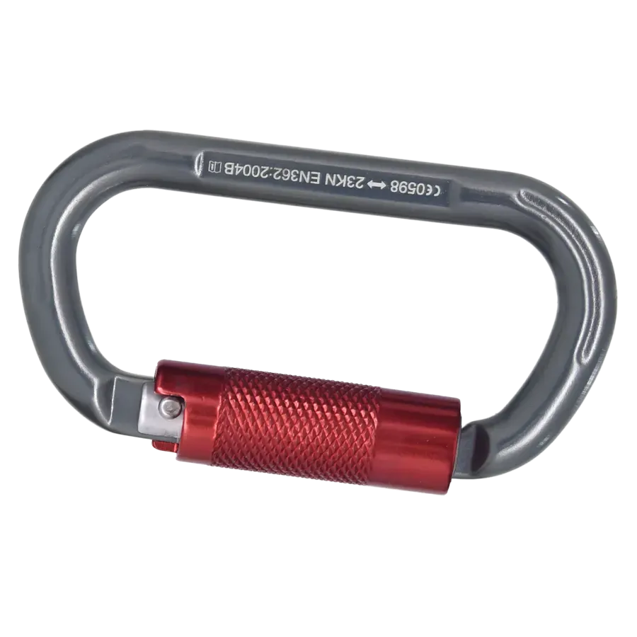 Aluminum Double Action Bulb Type Karabiner