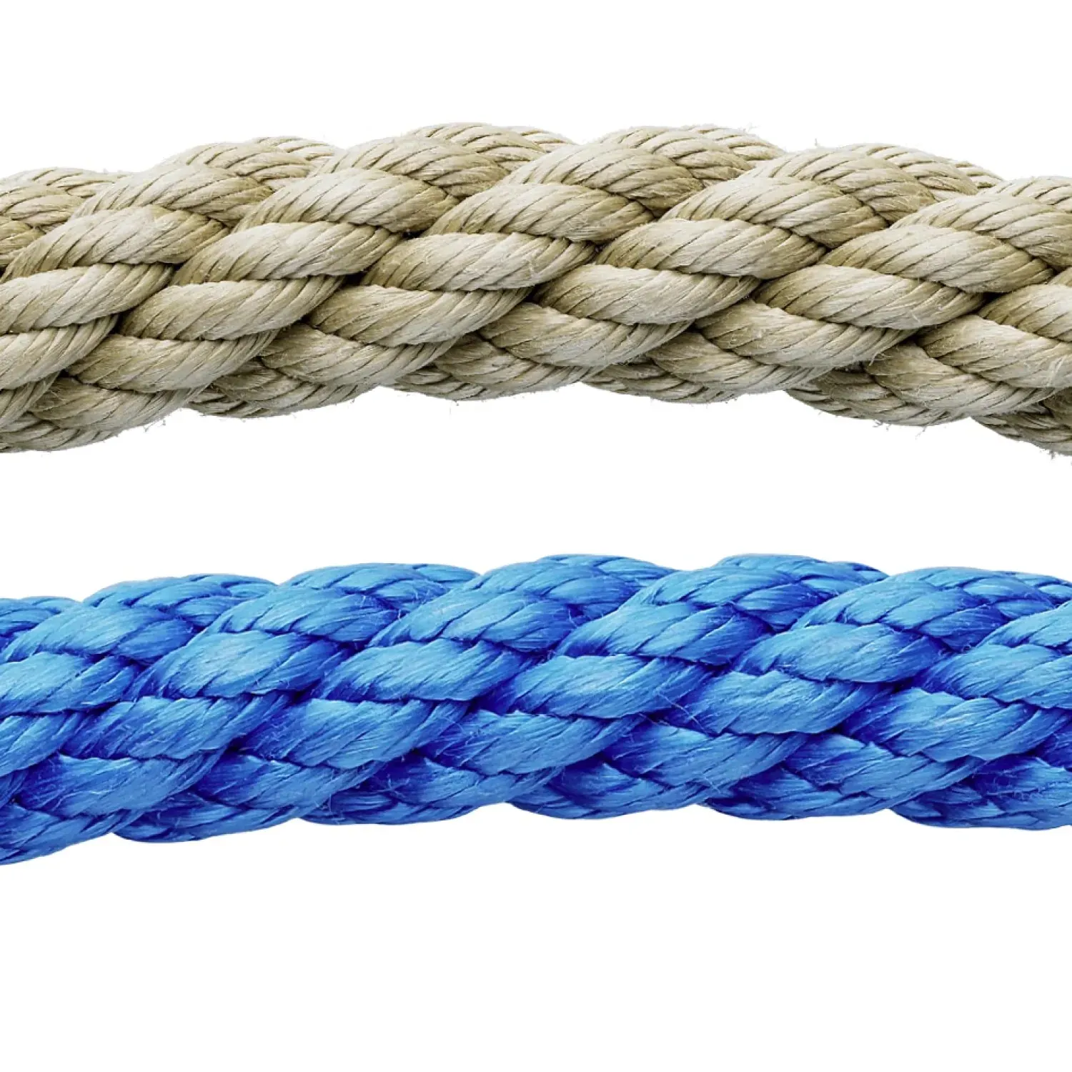 Polypropylene rope twistet