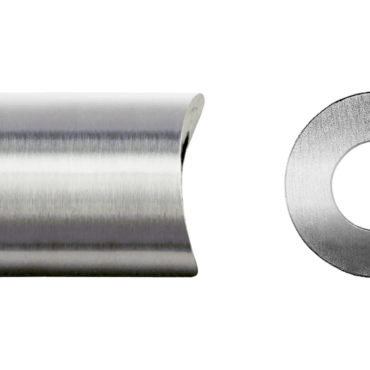 Post fitting round shape two-way for external thread