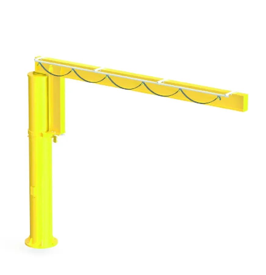 Column mounted jib cranes - 360° slewing
