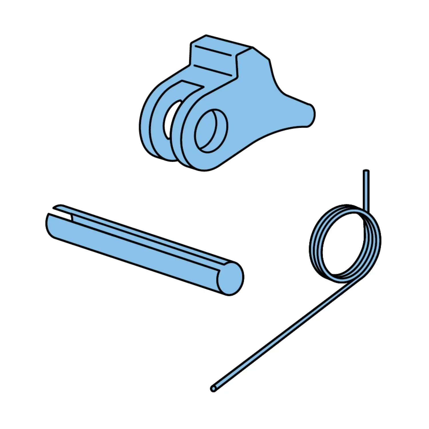 Replacement latch kit für Haken Typ SLH