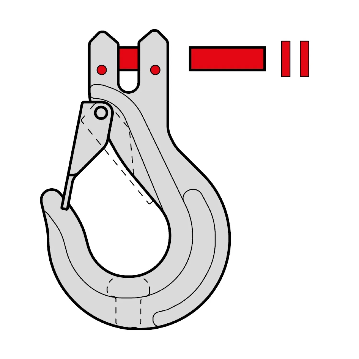 Replacment bolt kit for hook type SLH/VHG/VKG/GKH
