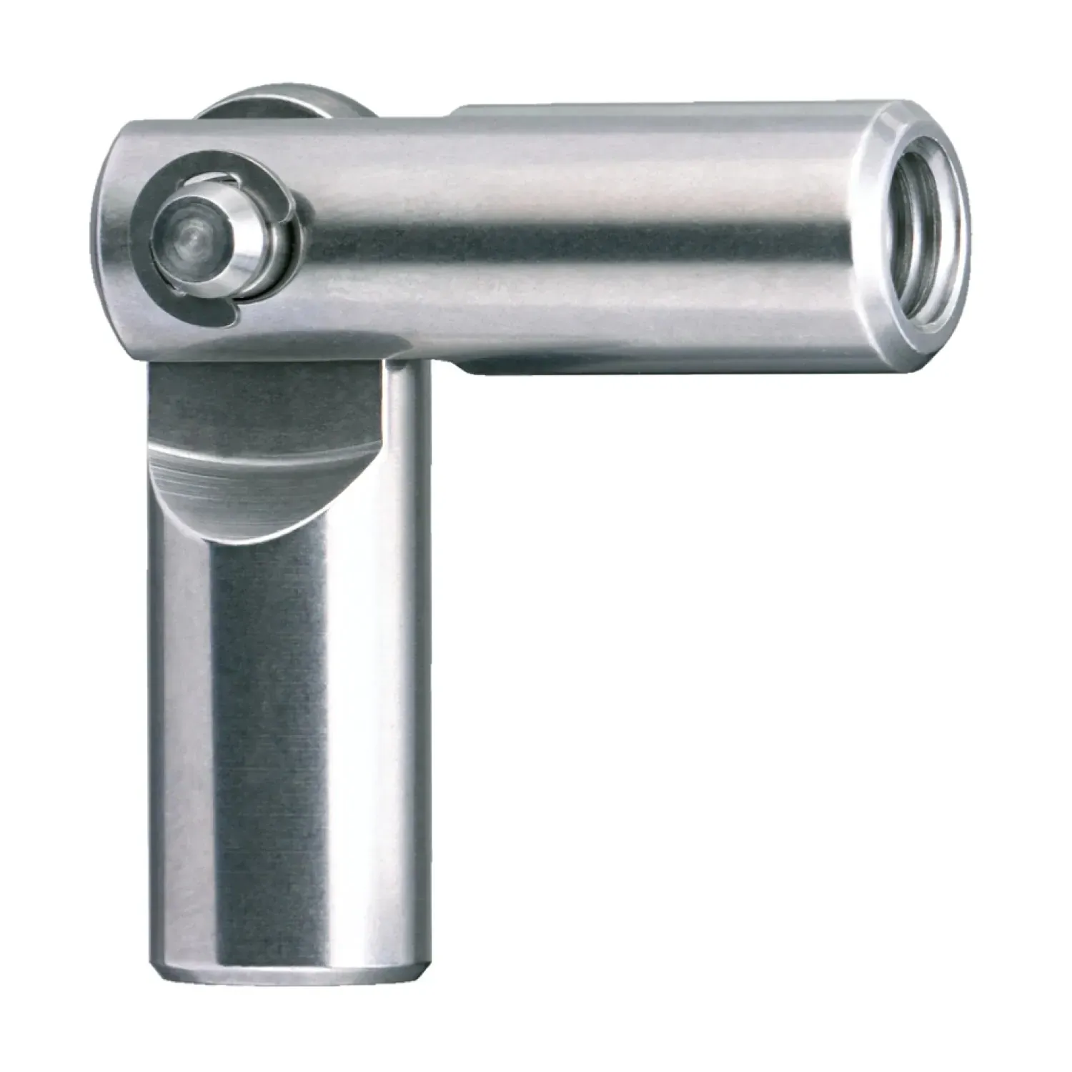 Rod hinge with internal thread