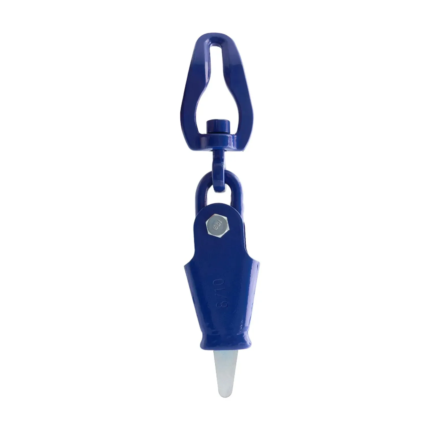 Rope endpiece with rotating back suspension class 10
