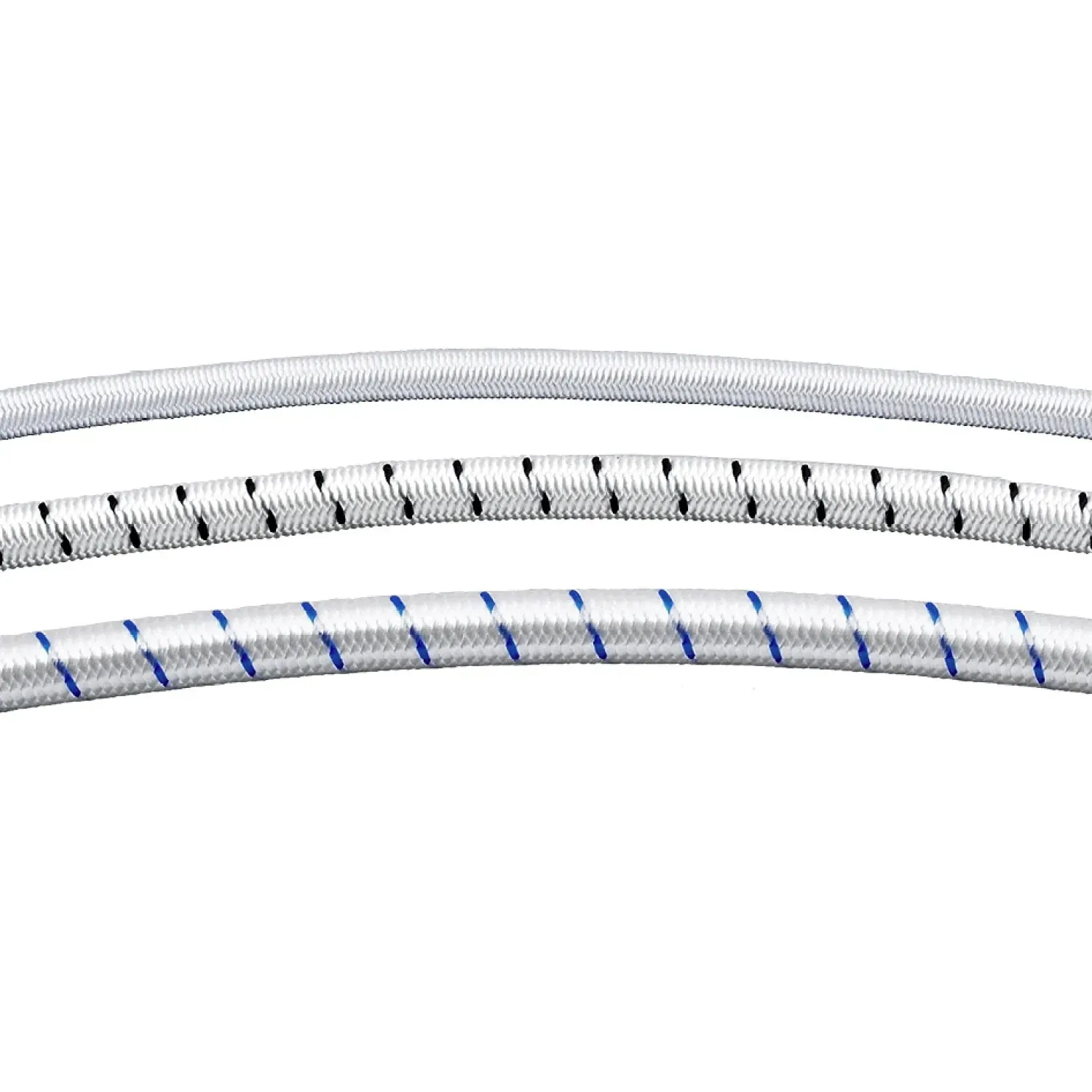 Rubber tensioning rope