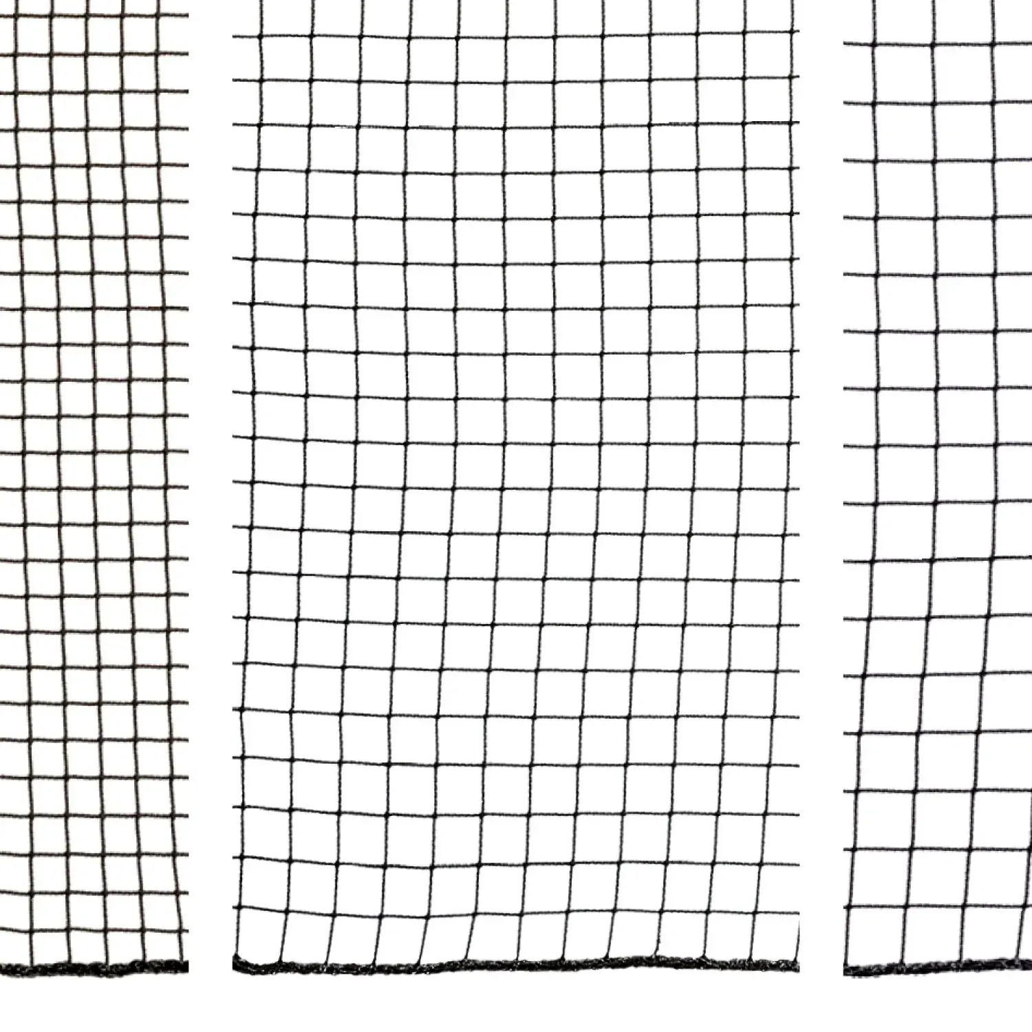 Safety and fall stop net with a reinforced selvedge Ø 1.8 mm, made of polypropylene