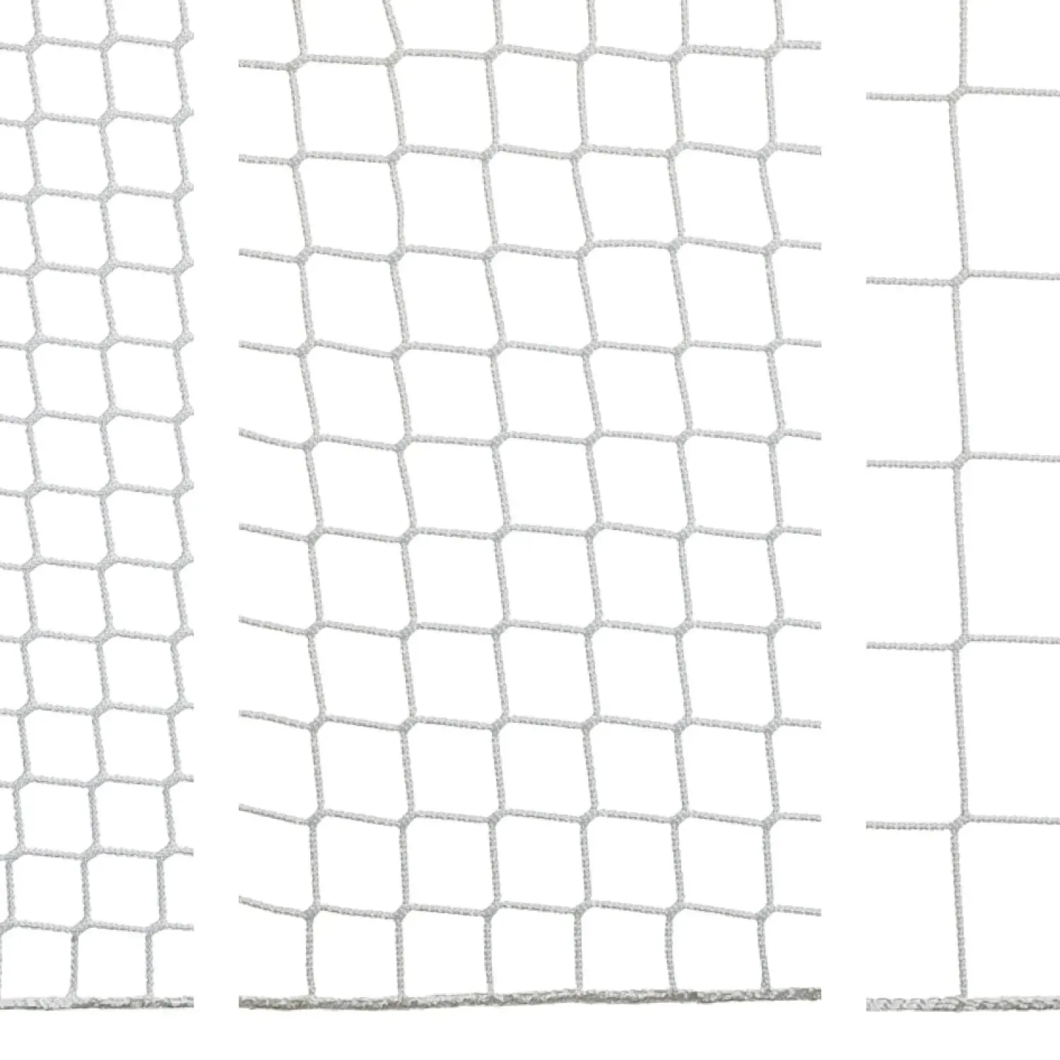 Safety and fall stop net with a reinforced selvedge Ø 4mm, made of polyester