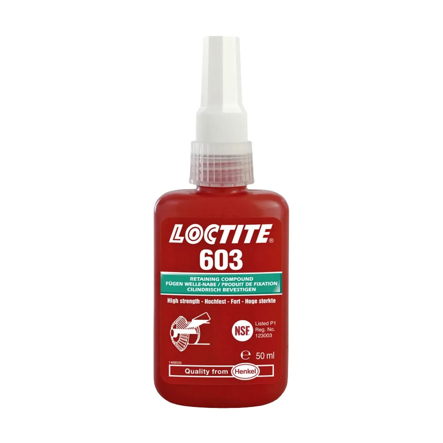 Special adhesive Loctite 603