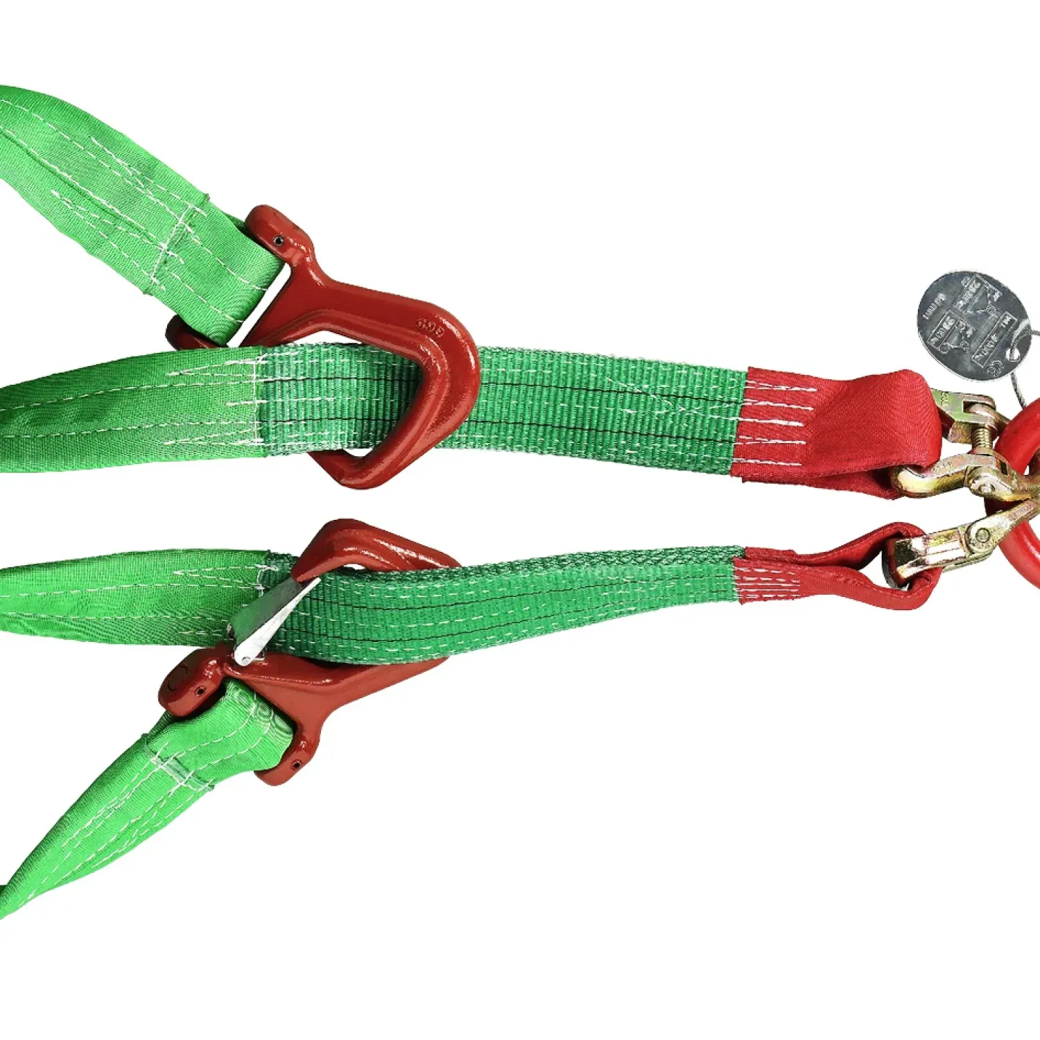 System web sling assembly two-leg mit Gleithaken