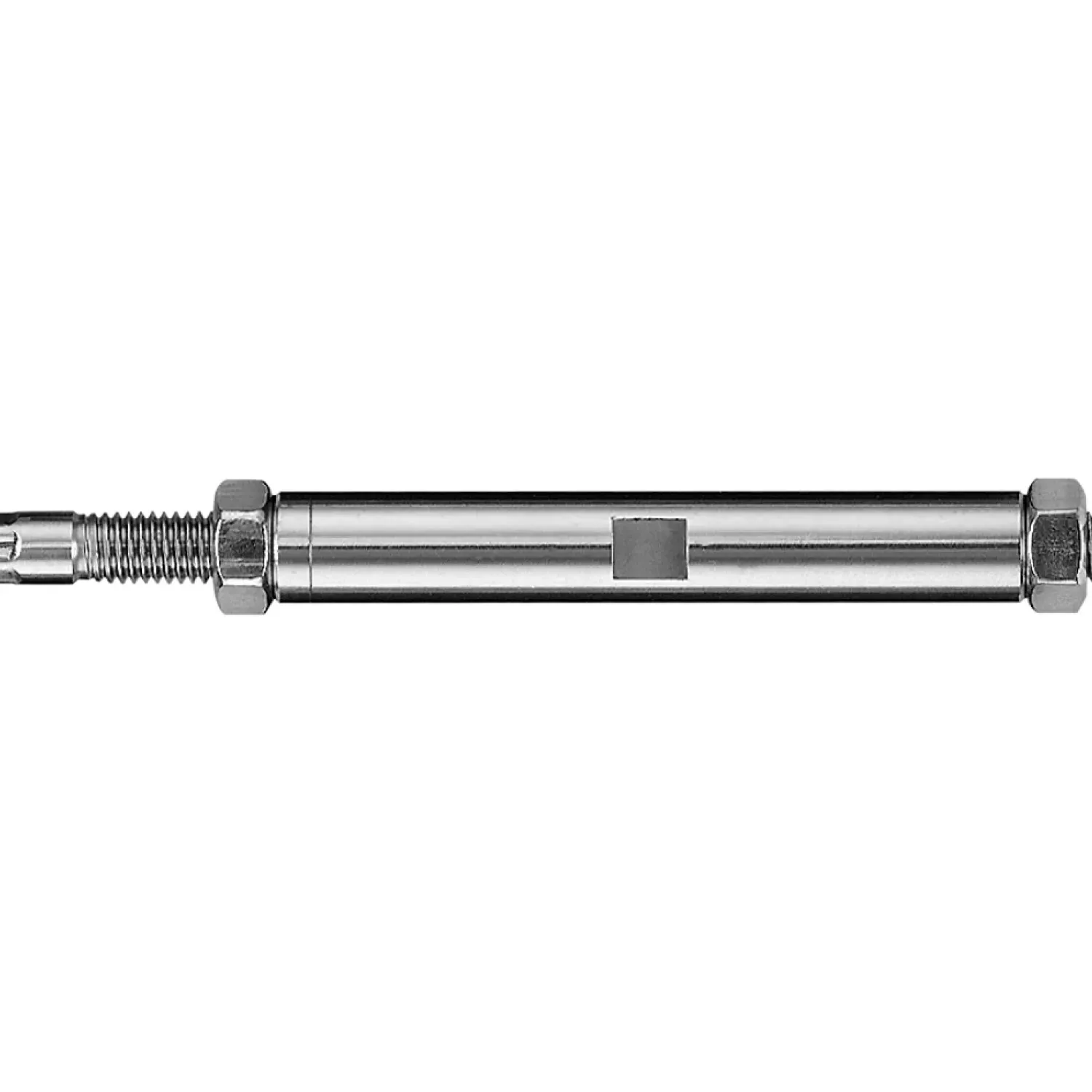 Tensioning sleeve with external thread GreenGuide swaged