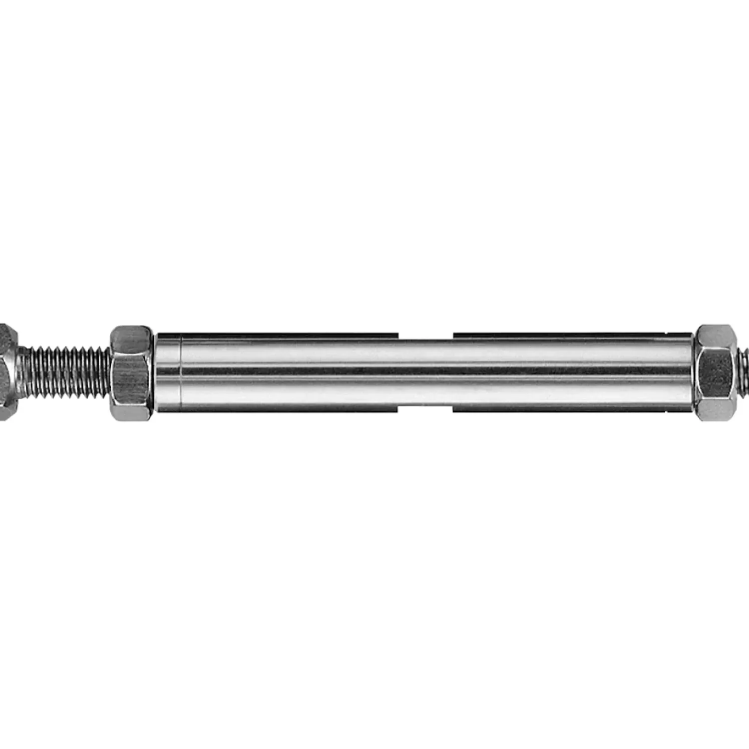 Tensioning sleeve with external thread LT2 self-assembly