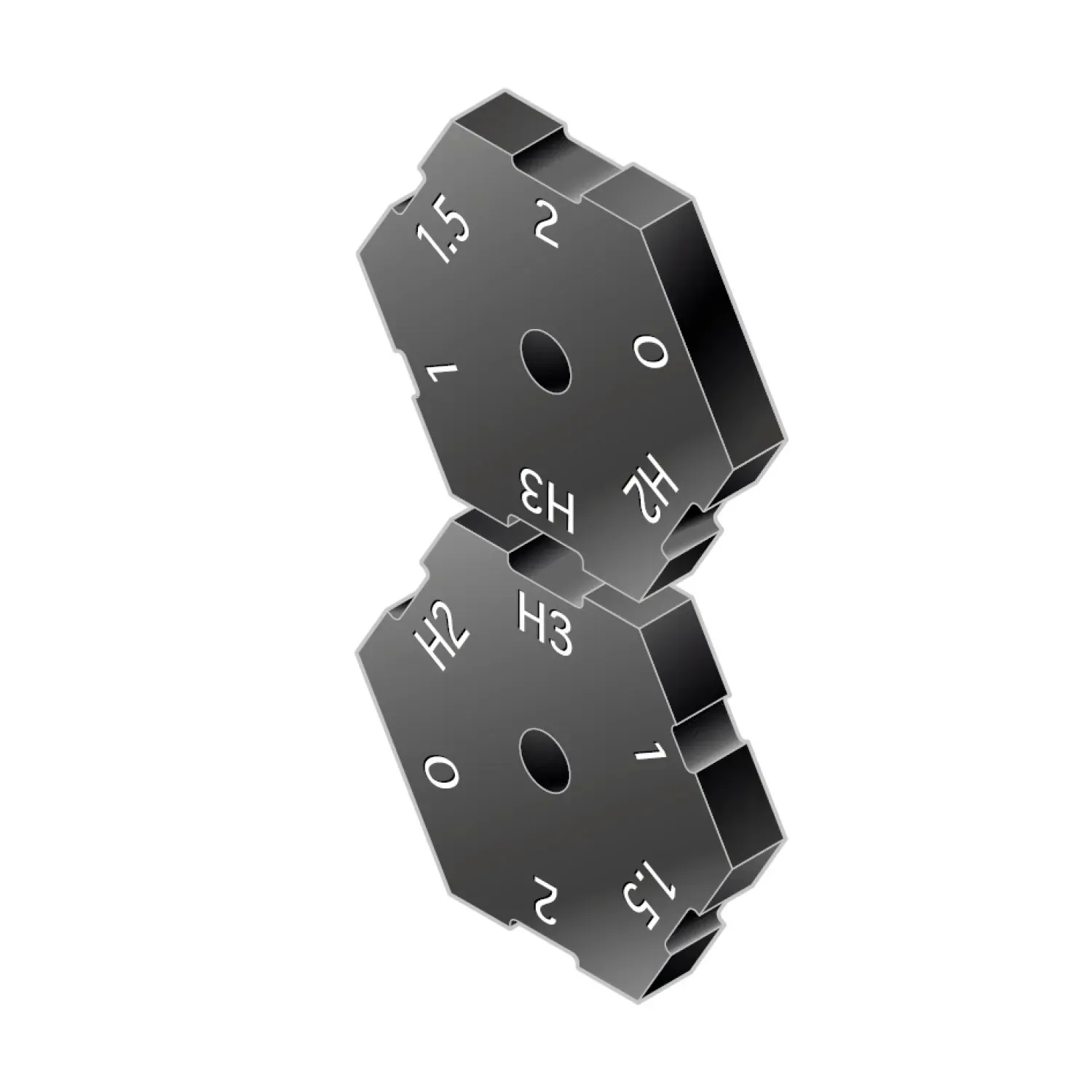 Tool inserts for swaging tool type 2
