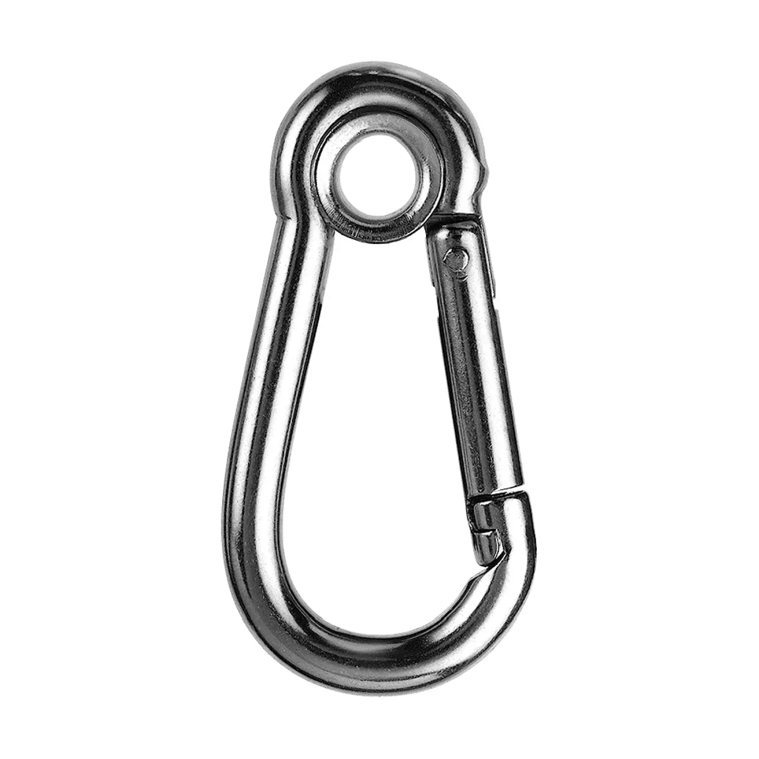 Trigger snap with eye Stainless steel