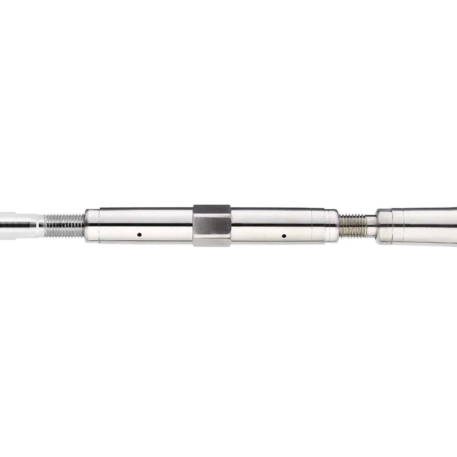 Turnbuckle with clevis Forte round swaged