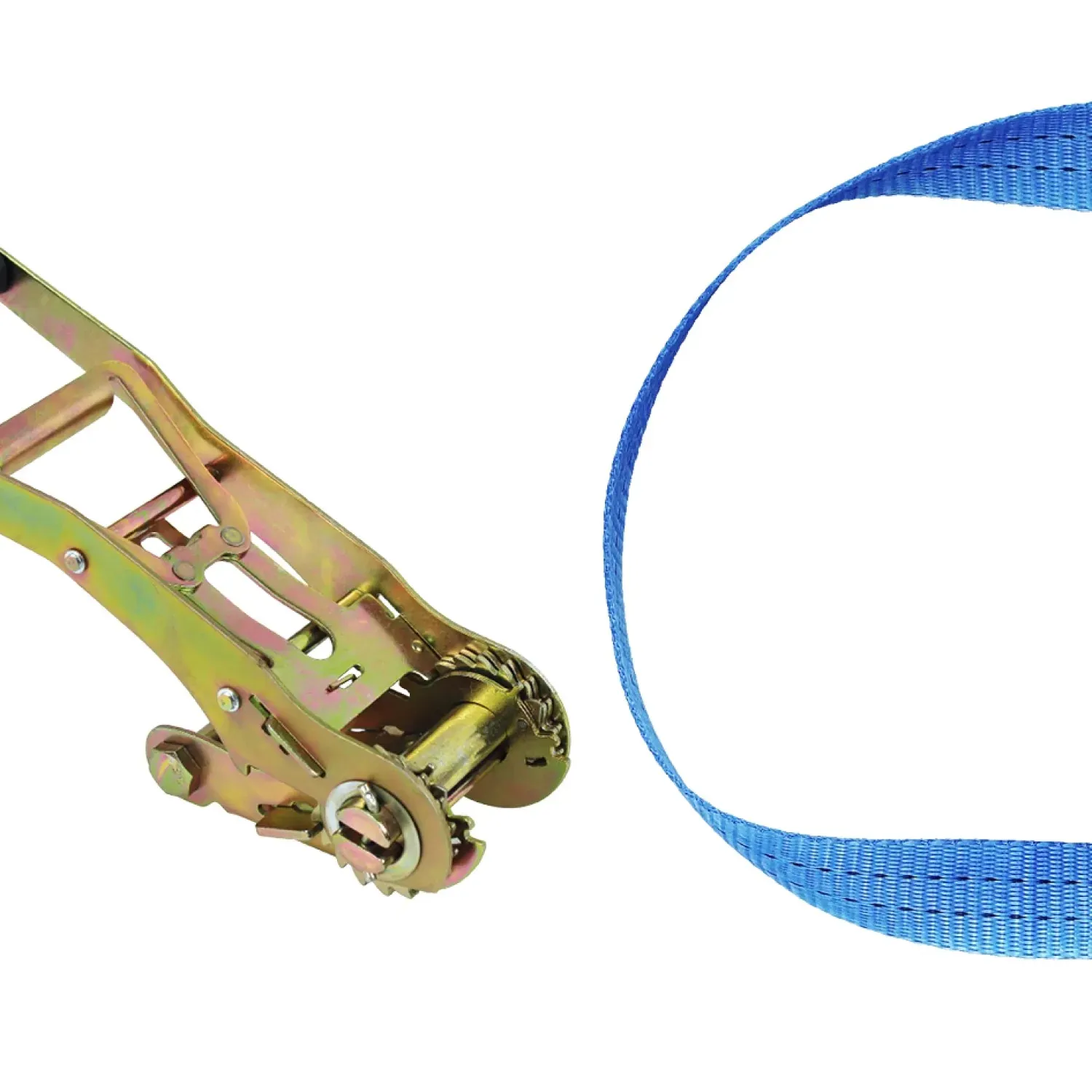 Two-piece ABS long-sleeve pressure ratchet strap assemblies R-359