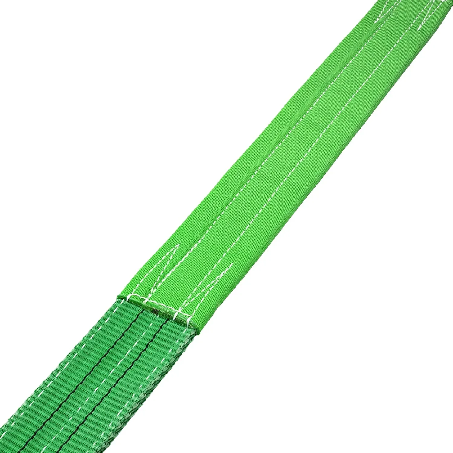 Wear pad for lifting web sling aufgenäht