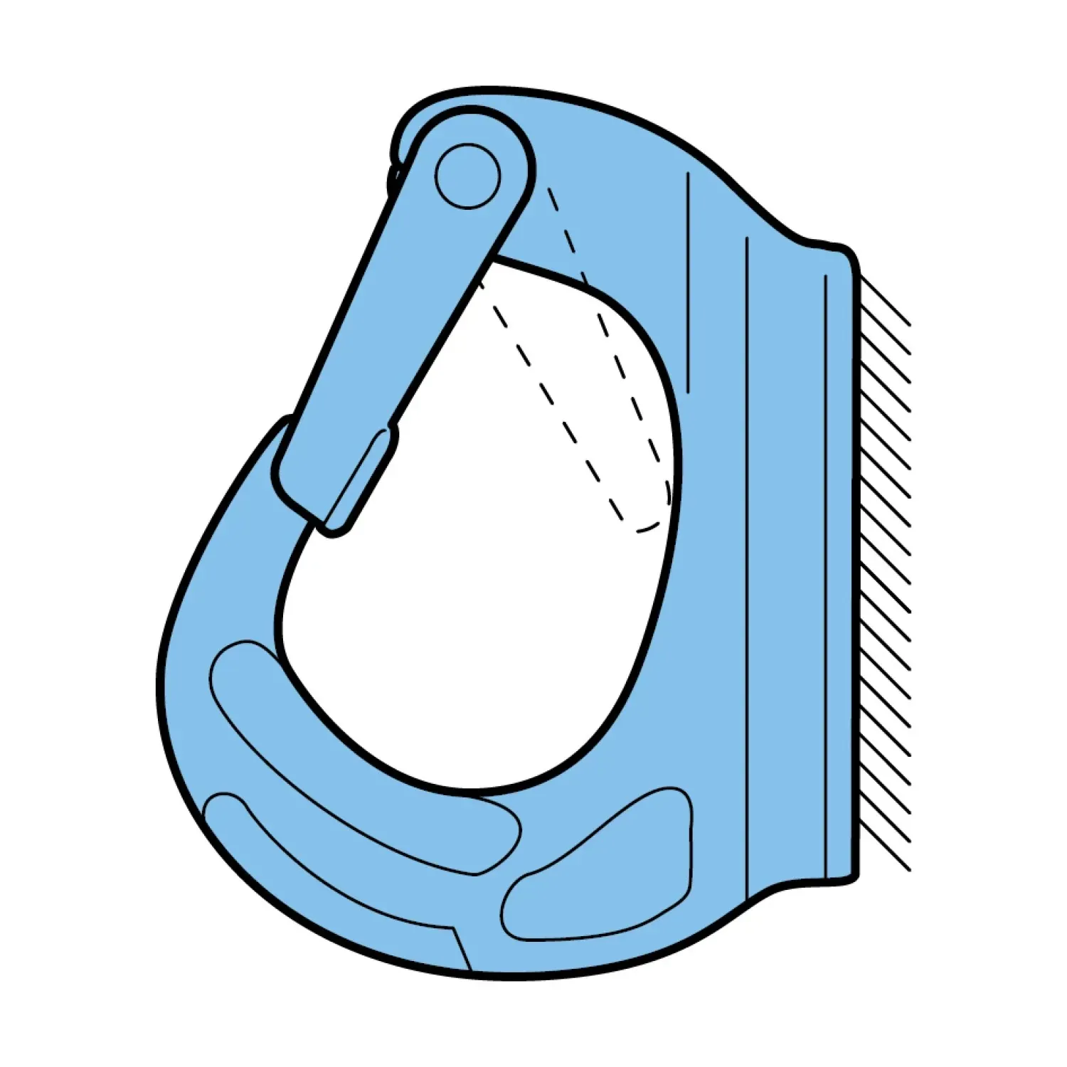 Weld-on hook type TBA