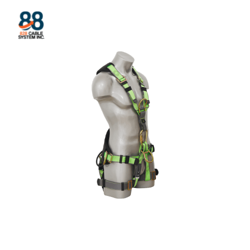 Elite Rescue Harness 3-Point Adjustment, 3-Point Attachment
