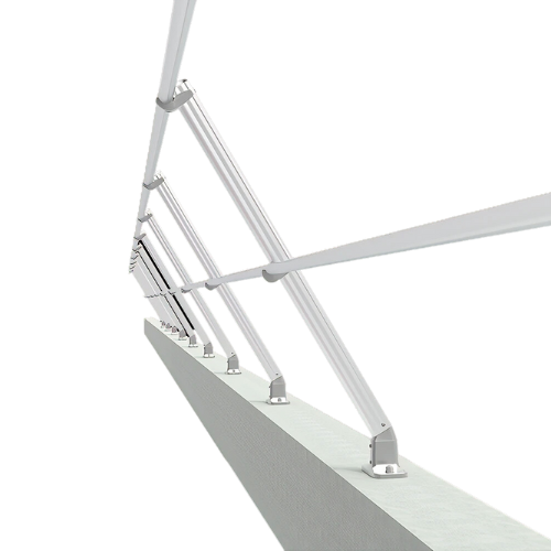 Inclined Parapet Guardrail