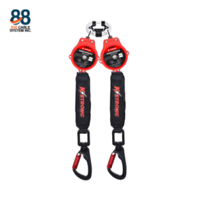 Double Leg Micron SRL 2 Meter with Aluminum Hook