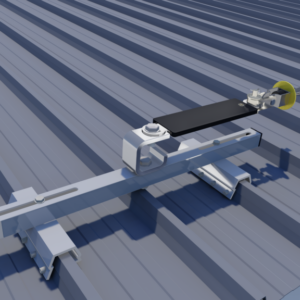 Horizontal Lifeline on Kliploc Roof