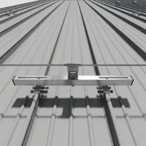 Horizontal Lifeline on Standing Seam Roof